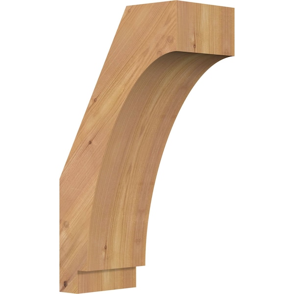 Ekena Millwork 5 1/2"W x 10"D x 18"H Imperial Smooth Knee Brace, Western Red Cedar BRC06X10X18IMP00SWR - main